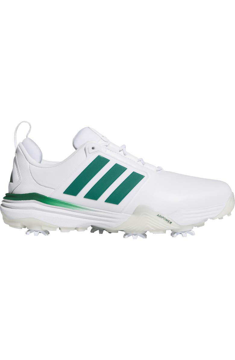 adidas Adipower 26 Waterproof Golf Shoe, Alternate, color, Ftw White/ Cgreen/ Cry White