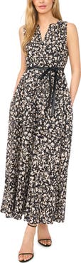 Halogen® Tie Waist Maxi Dress