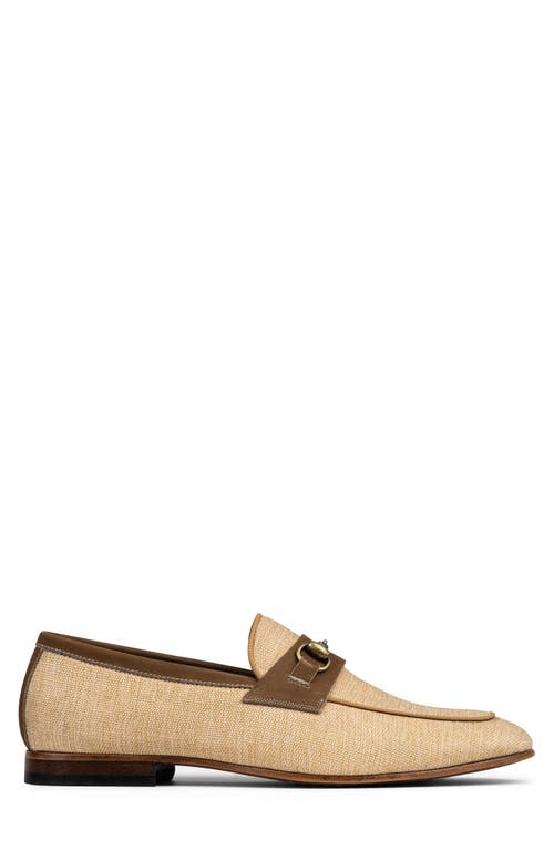Donald Pliner Ted Bit Loafer In Natural/natural