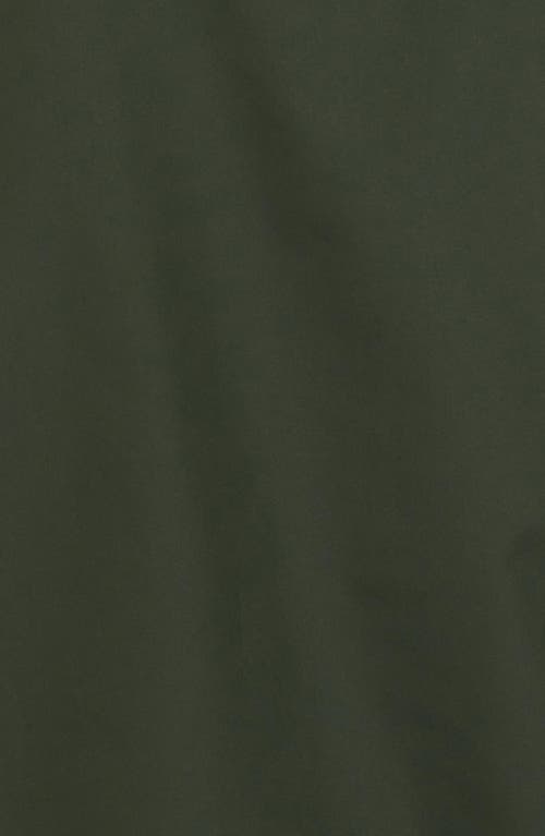 Barbour Hooded Domus Jacket In Sage/dress