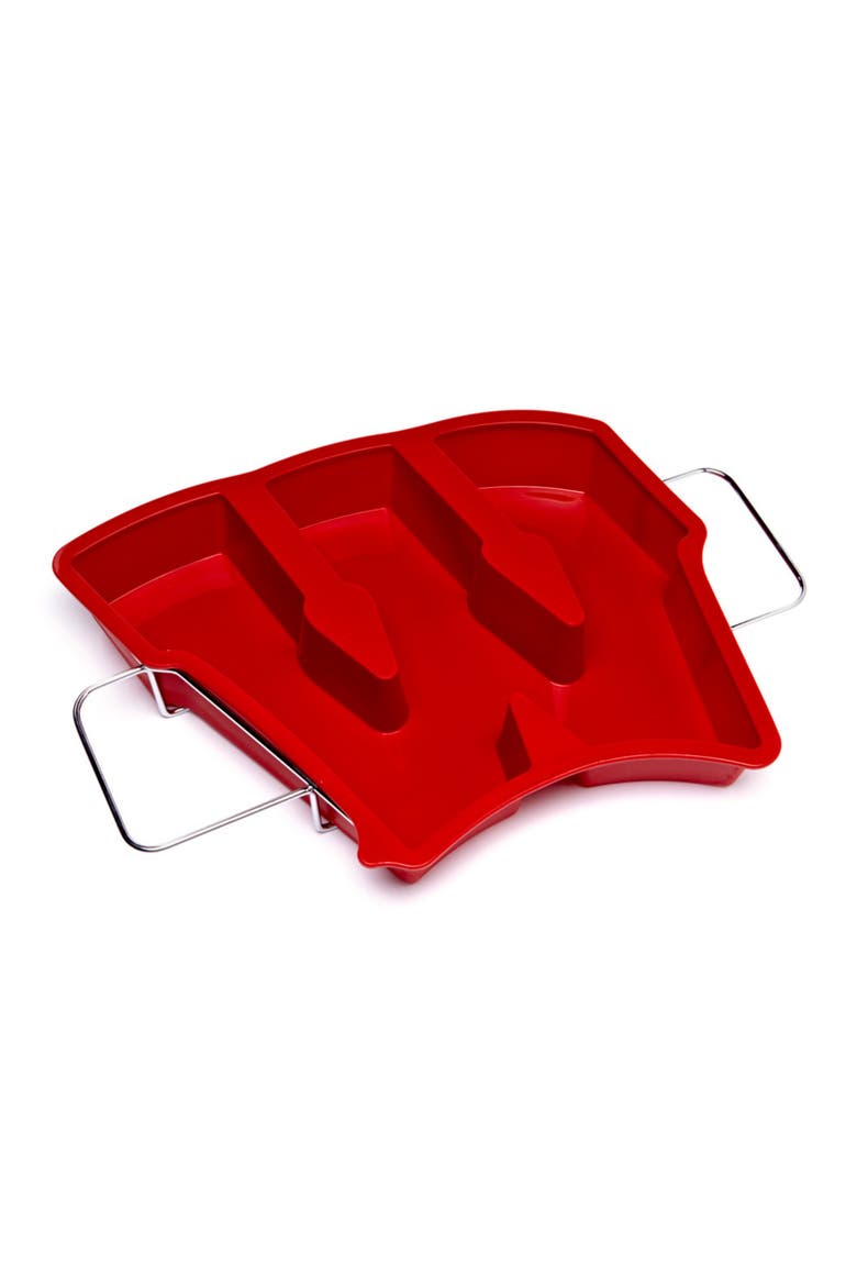 Wisconsin Badgers Cake Pan, Alternate, color, Multicolor