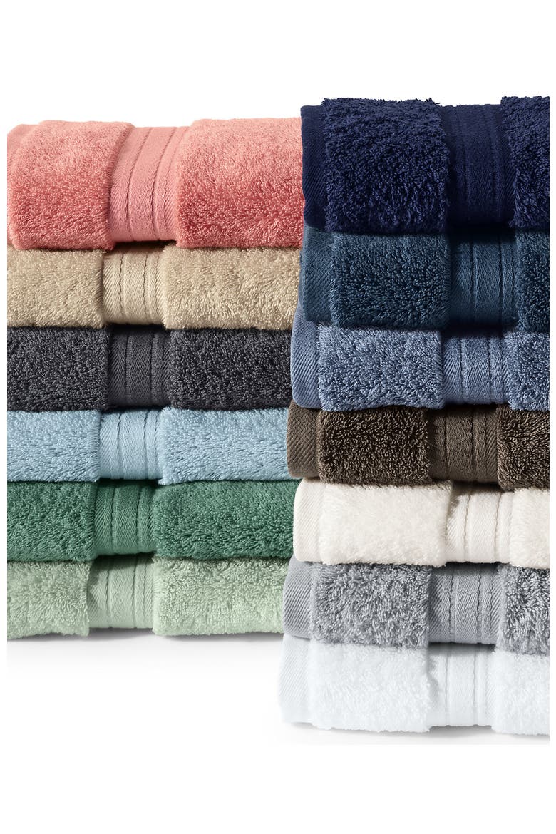 Premium Supima Cotton 6-Piece Bath Towel Set, Alternate, color, Rich Steel