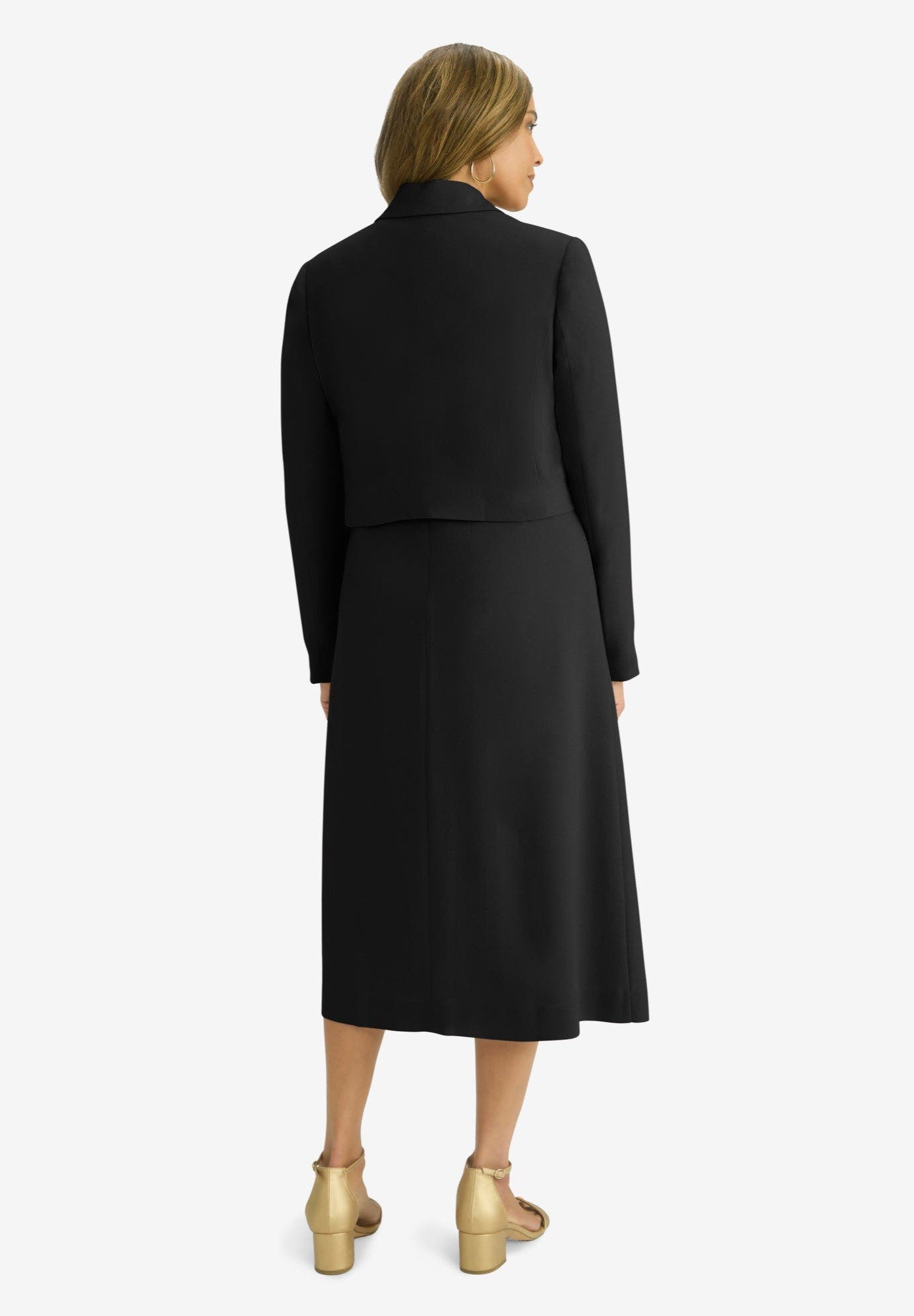 Cropped Jacket Dress - image 2