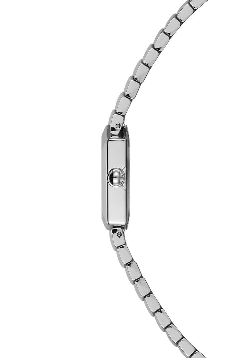Balmain Taffetas Hexagonal Bracelet Watch, 23mm, Alternate, color, Stainless Steel