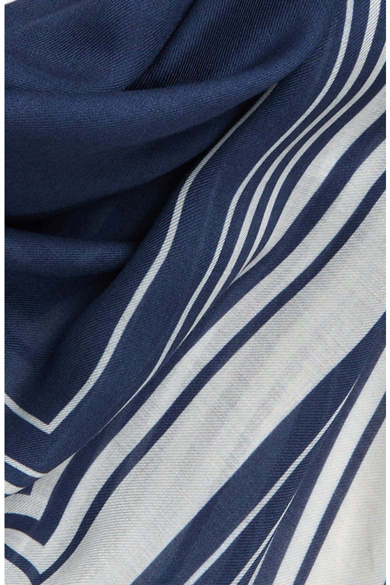 Lina Striped Modal Scarf, Alternate, color, SALST