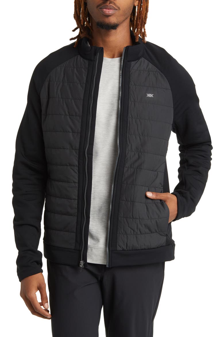 Alpine Insulated Water Resistant Active Jacket, Main, color, BLACK