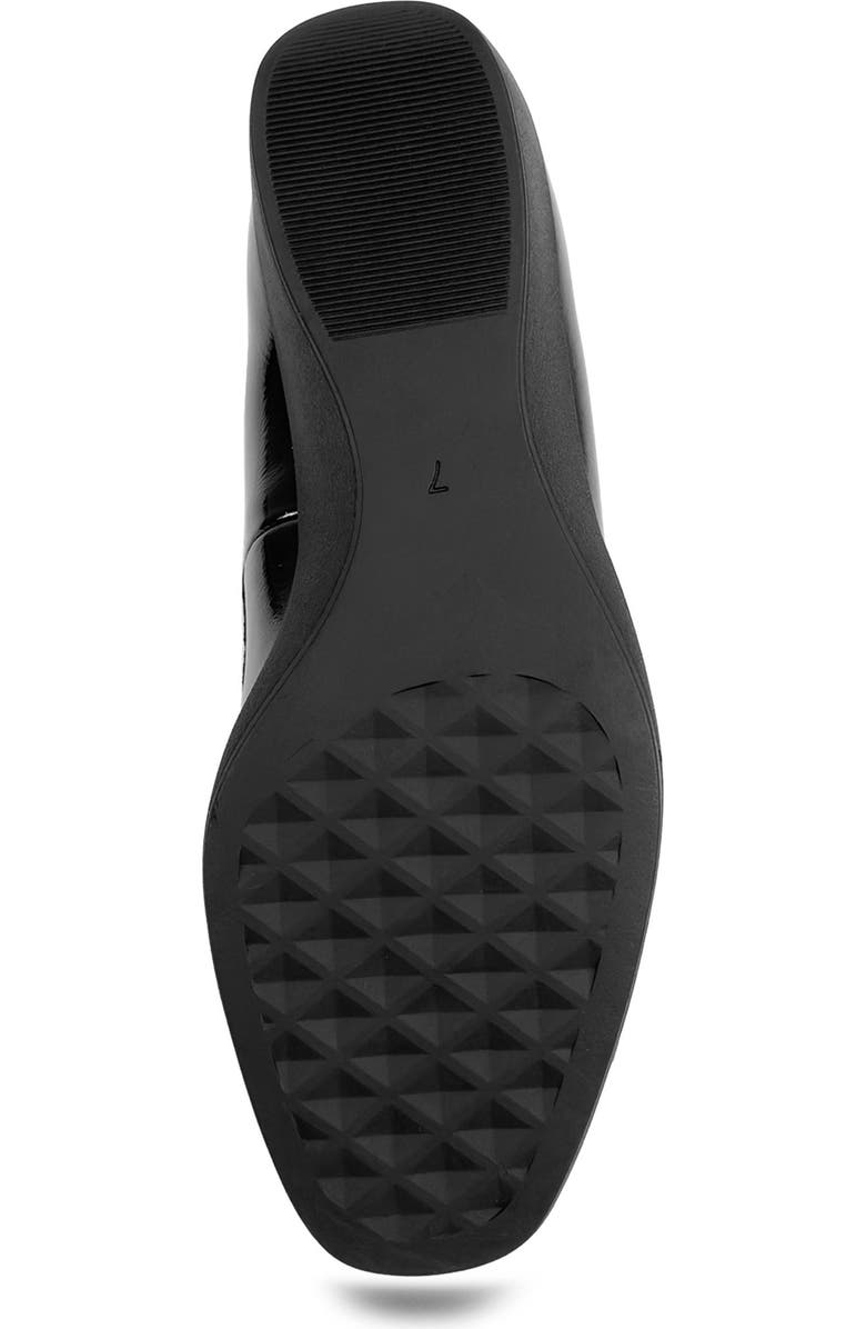 Aerosoles Tema Ballet Wedge Pump, Alternate, color, Black Crinkle Faux Leather