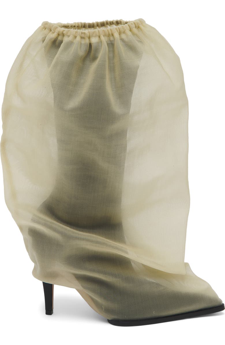 McQueen Bag Pointed Toe Boot, Alternate, color,