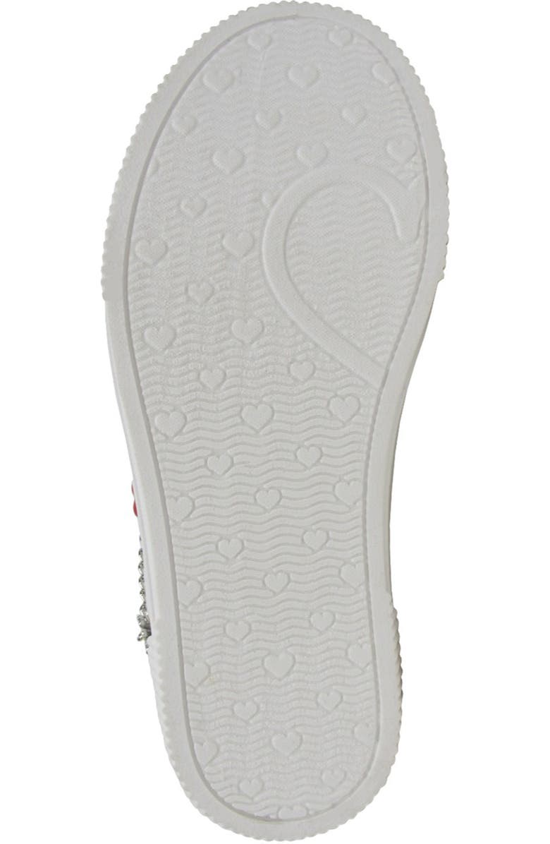 JELLYPOP Kids' Lulami Sneaker, Alternate, color, White Multi