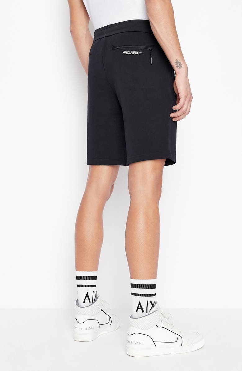 Armani Exchange Cotton Drawstring Shorts, Alternate, color,