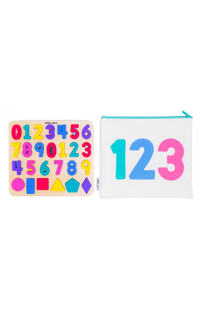 Domino & Juliette 123 Find & Fit Puzzle, Alternate, color, Multi-Color