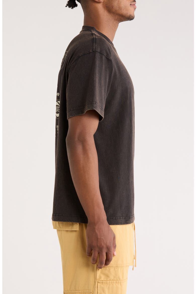 Paint Works Graphic Pocket T-Shirt, Alternate, color, BLACK