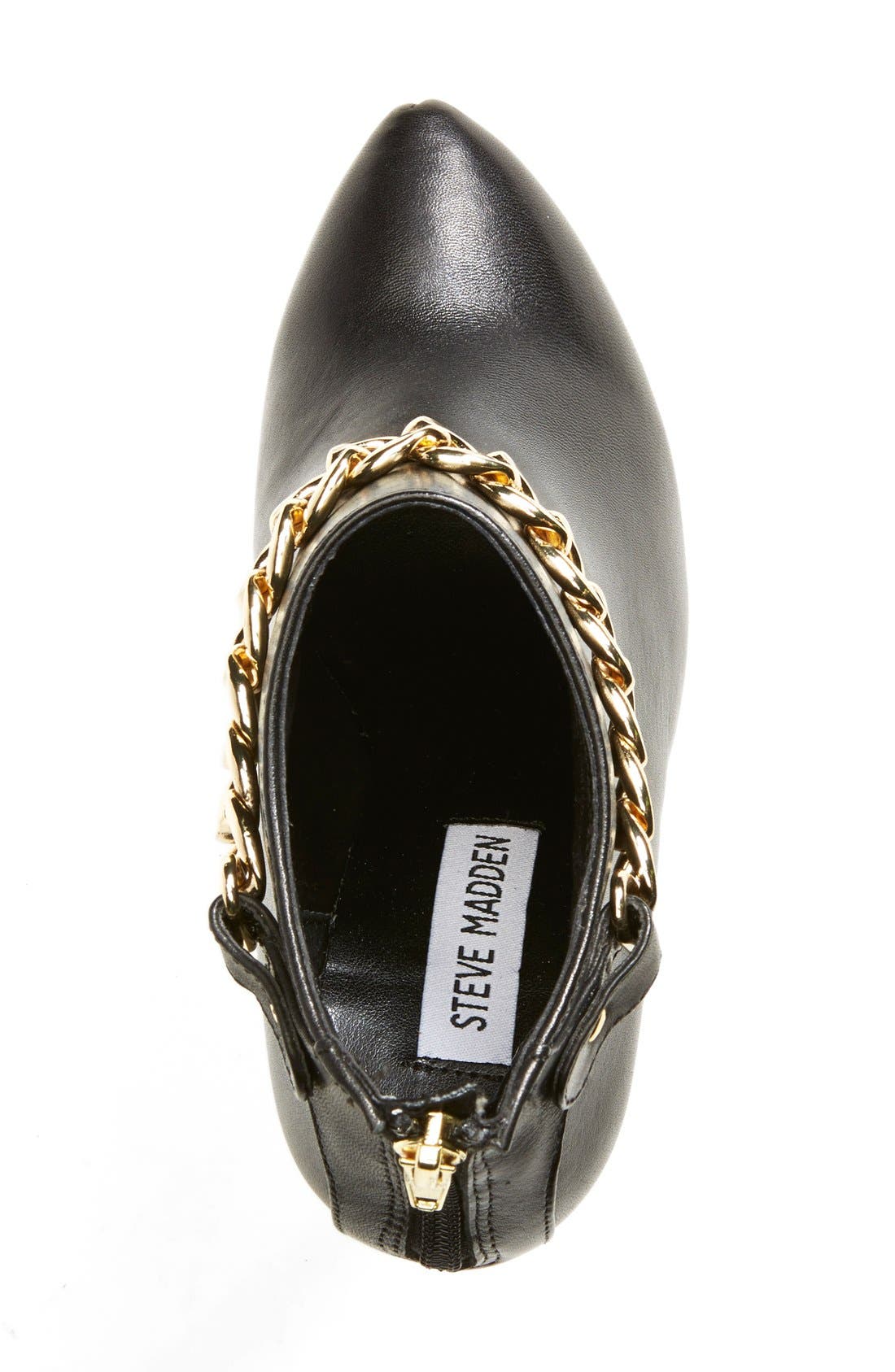 'Vindctve' Platform Bootie, Alternate, color, BLACK LEATHER