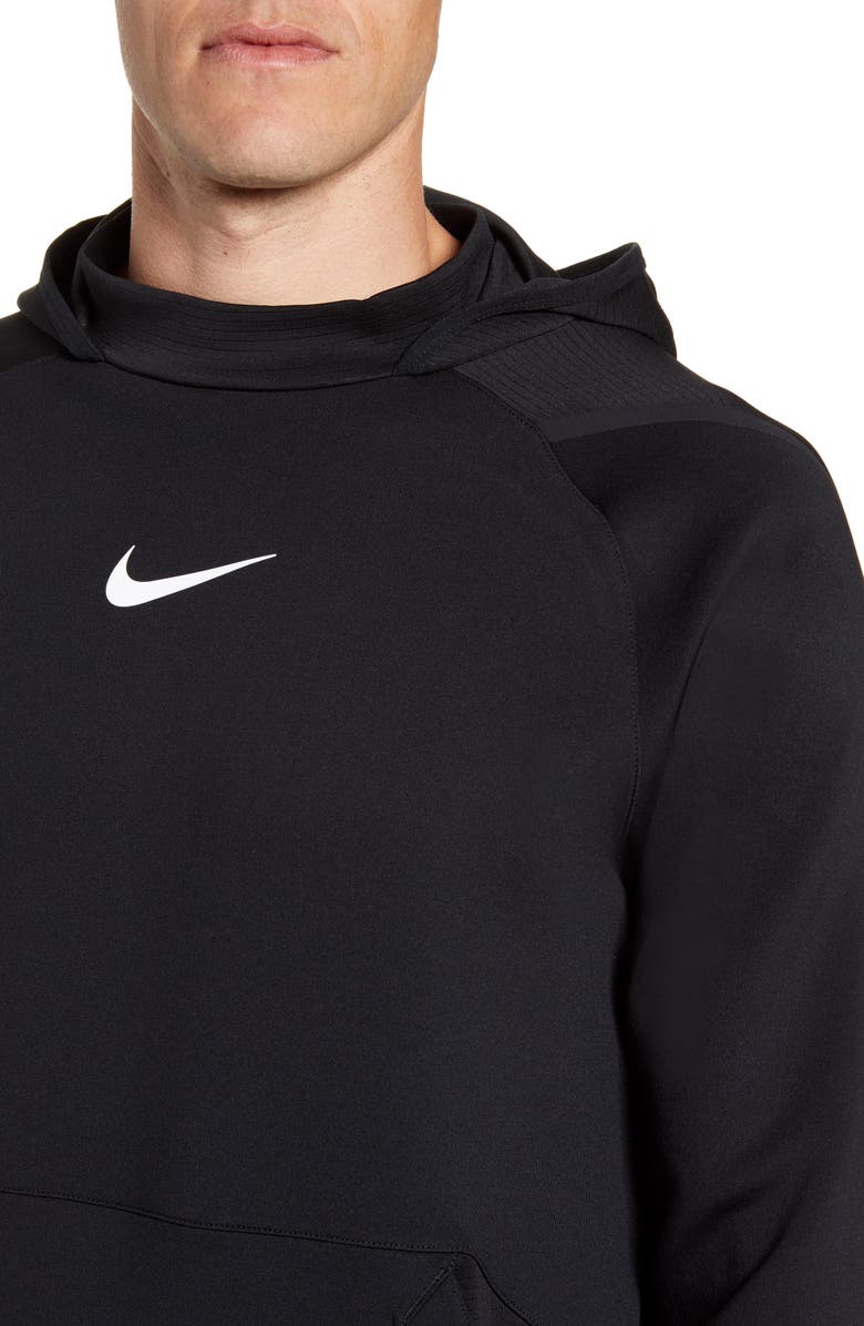 Nike Pro Dri-FIT Fleece Hoodie, Alternate, color,