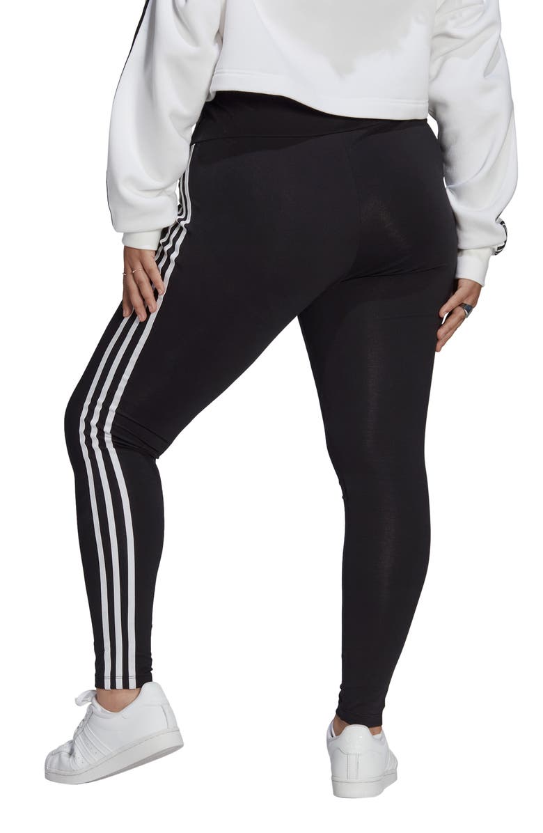 adidas Lifestyle 3-Stripes Leggings, Alternate, color,