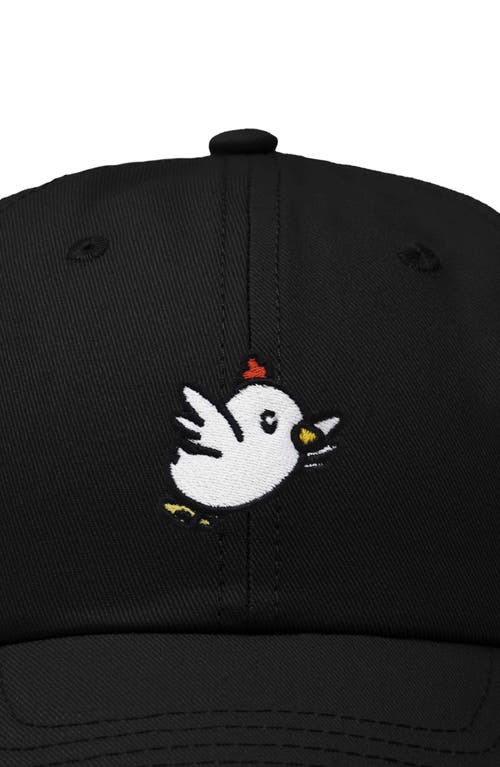 DALIX DALIX CHICKEN EMBROIDERED COTTON CAP