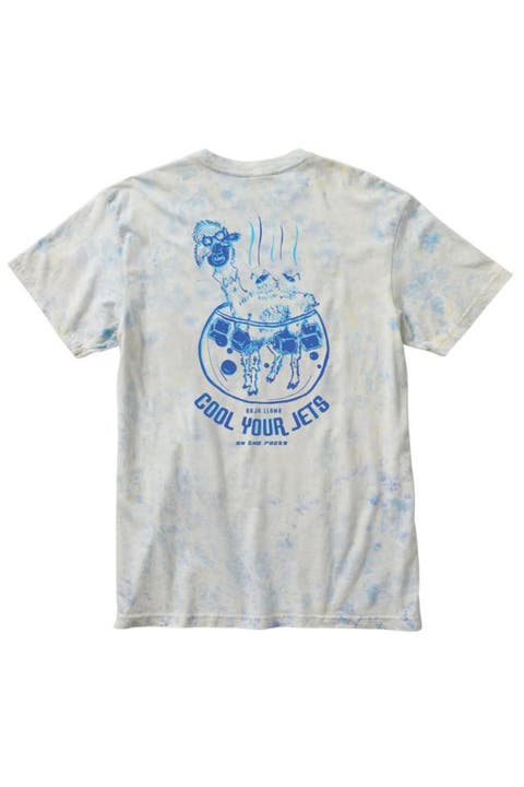 COOL YOUR JETS - PRIMO GRAPHIC TIE DYE TEE