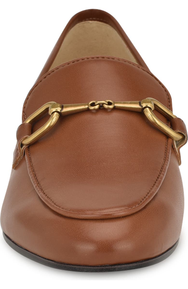 Nine West Brayci Bit Loafer, Alternate, color, Dark Natural