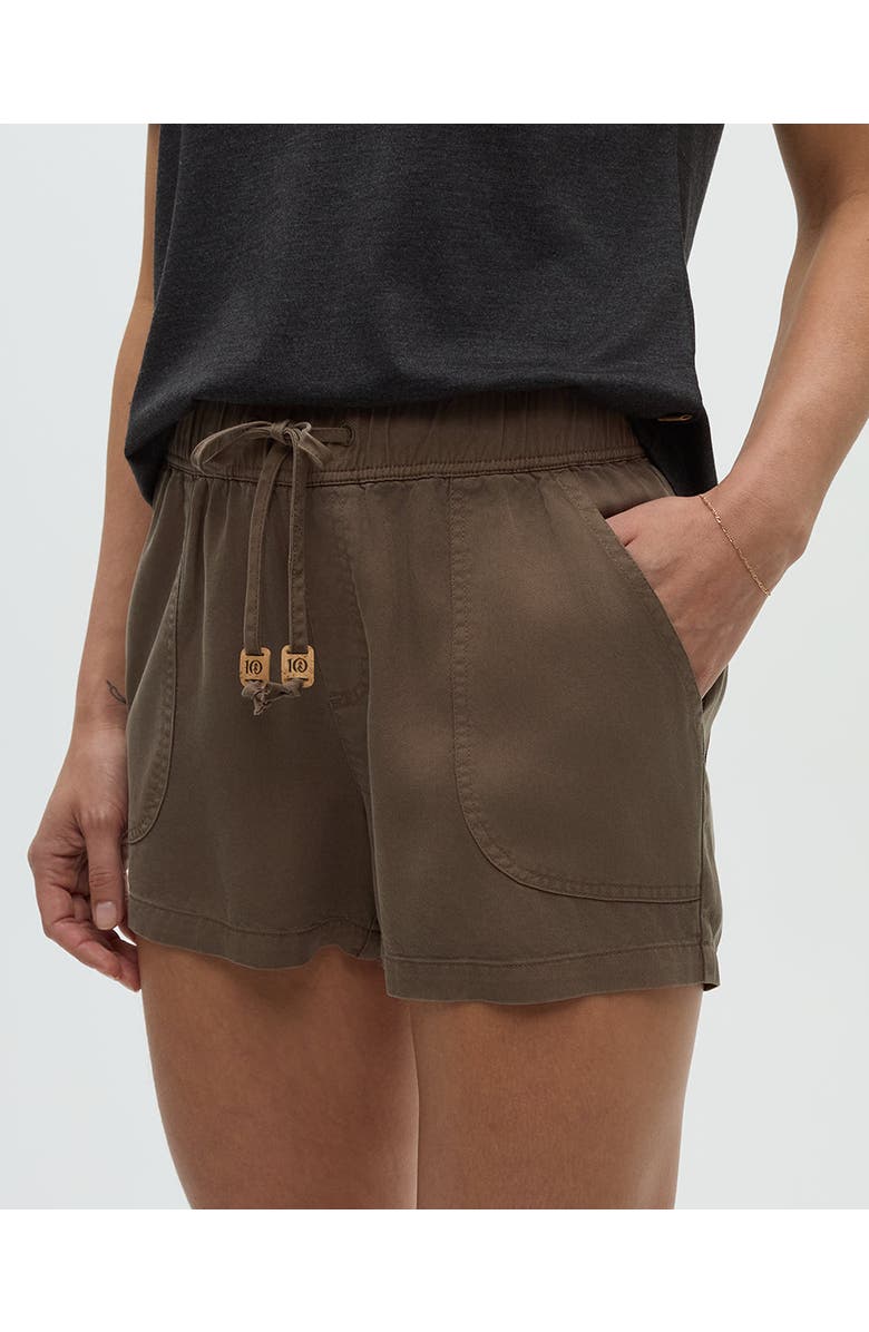 tentree Tencel Instow Short, Alternate, color, Timber
