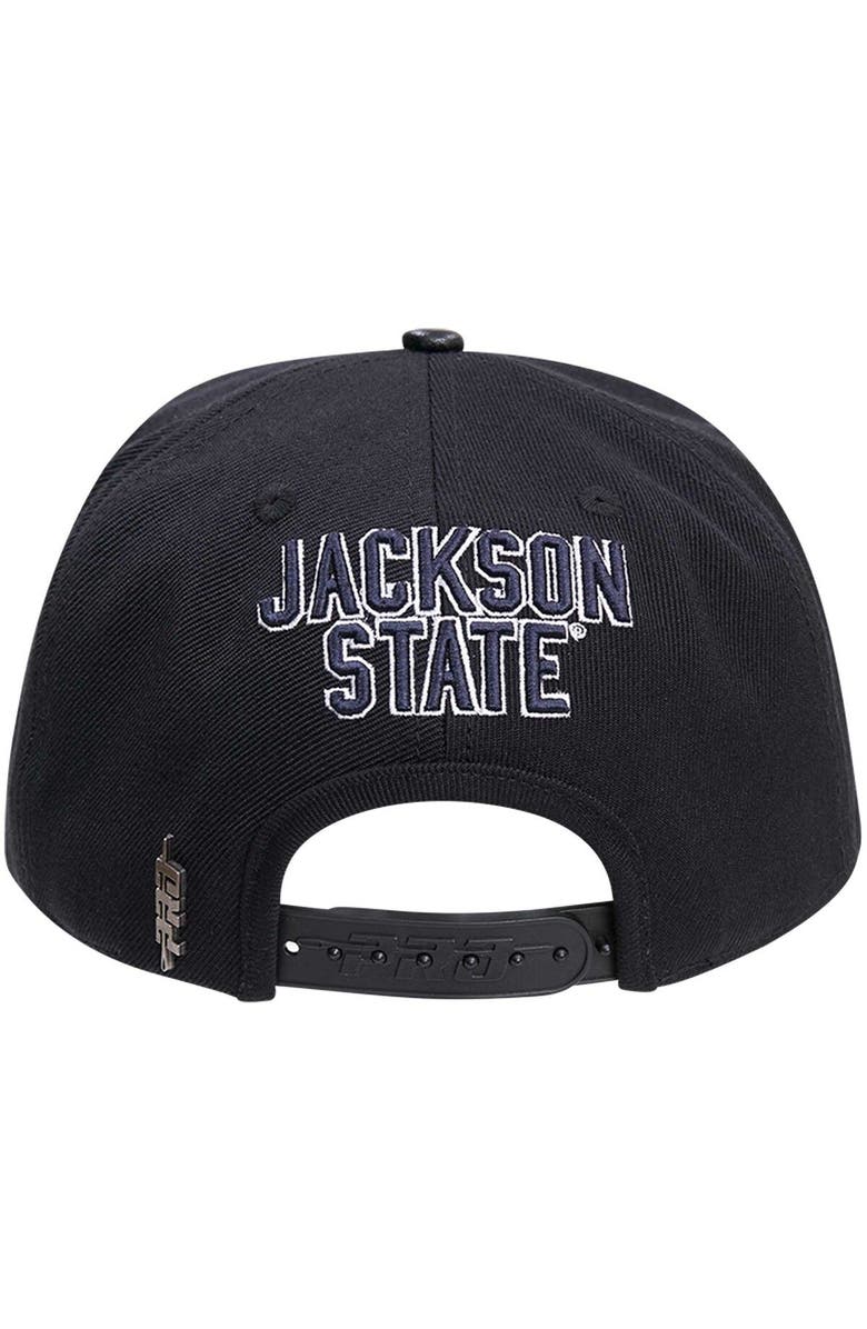 PRO STANDARD Men's Pro Standard Black Jackson State Tigers Arch Over Logo Evergreen Snapback Hat, Alternate, color, Black