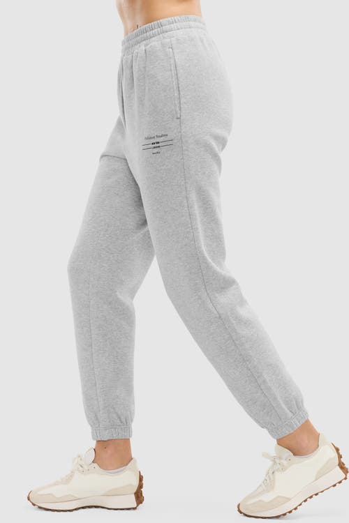 Peloton Soft Fleece Sweatpant In Gray