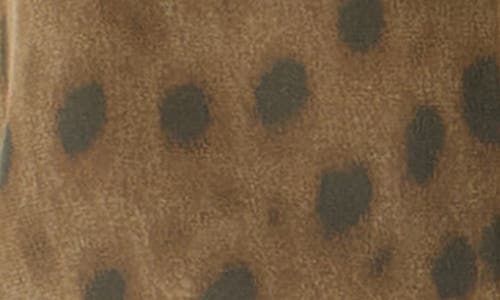 Akris Punto Leopard Print Silk Crêpe De Chine Button-up Shirt In Brown