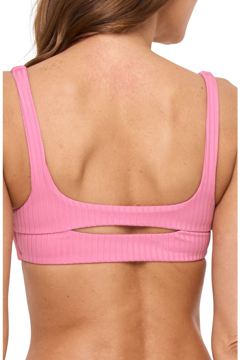Effie Cutout Bikini Top, Alternate, color, FLEUR