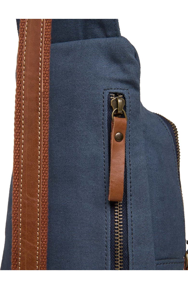 Celtic & Co. Canvas Sling Bag, Alternate, color, Navy