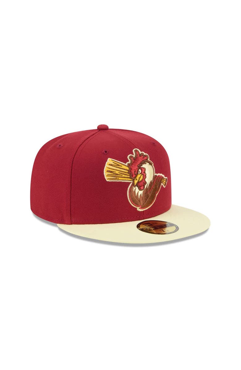 New Era Men's New Era  Red Norfolk Tides Theme Nights 59FIFTY Fitted Hat, Alternate, color, 