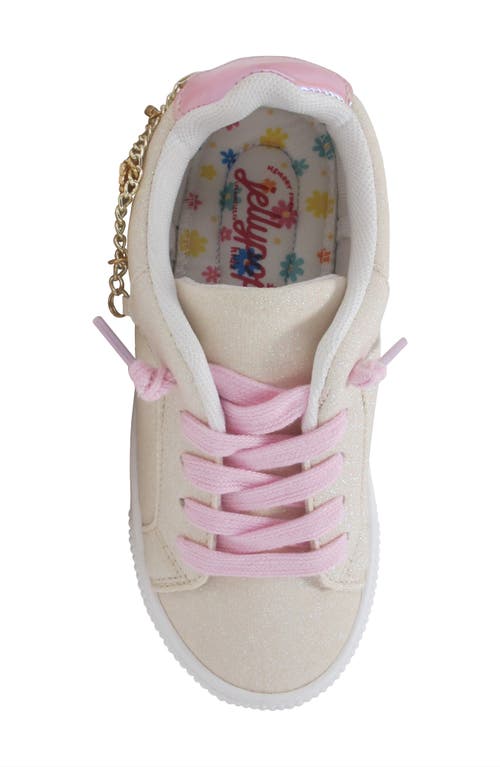 Shop Jellypop Kids' Addyson Charm Sneaker In White