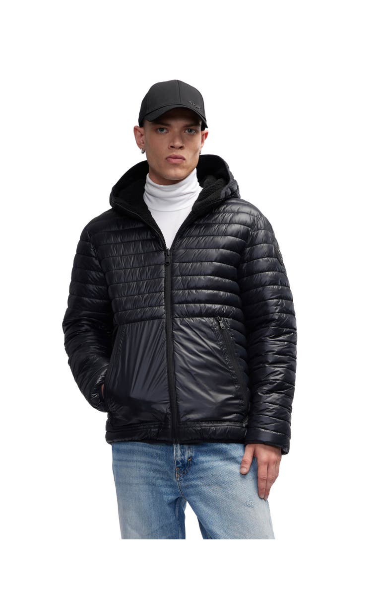 Pajar Men's Kai Lightweight Reversible Puffer, Main, color, Black