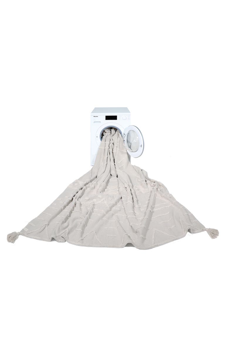 Lorena Canals Washable Rug Tribu, Alternate, color, Natural, Soil Brown