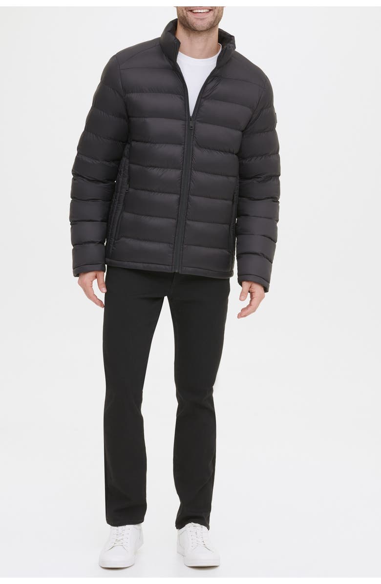 Kenneth Cole Horizontal Midweight Quilted Puffer Jacket, Main, color,