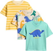NEXT Kids' 3-Pack Assorted Graphic T-Shirts