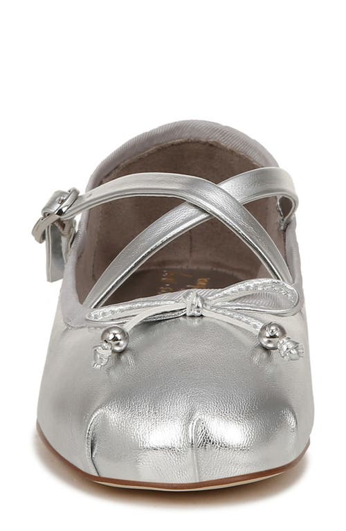 Circus Ny By Sam Edelman Zuri Ballet Flat In Silver