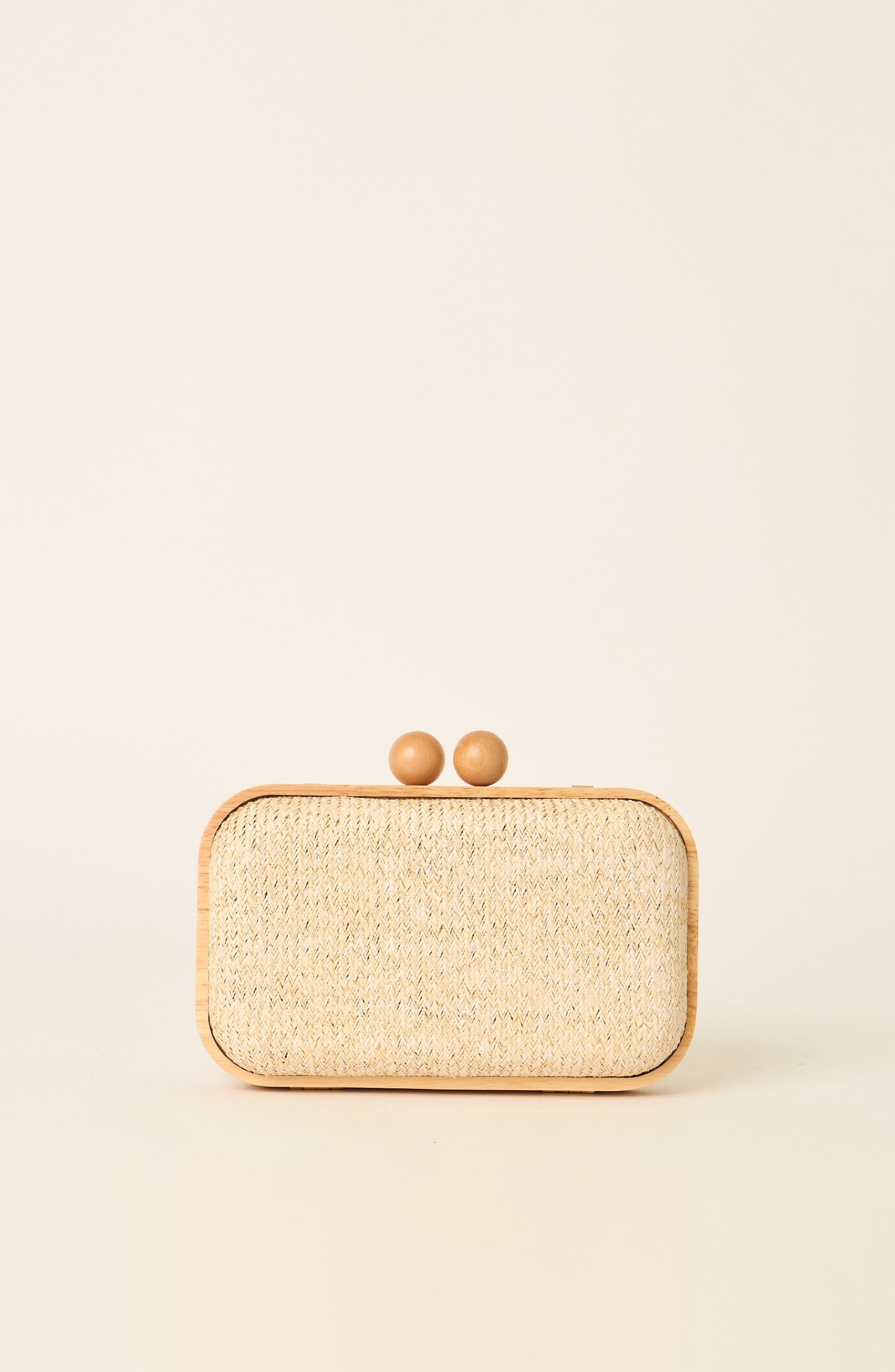 BTB Los Angeles Brooke Clutch, Main, color, Natural/Multi