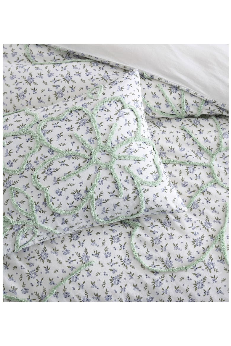 Blueberry Chenille Comforter & Shams Set, Alternate, color, BLUE