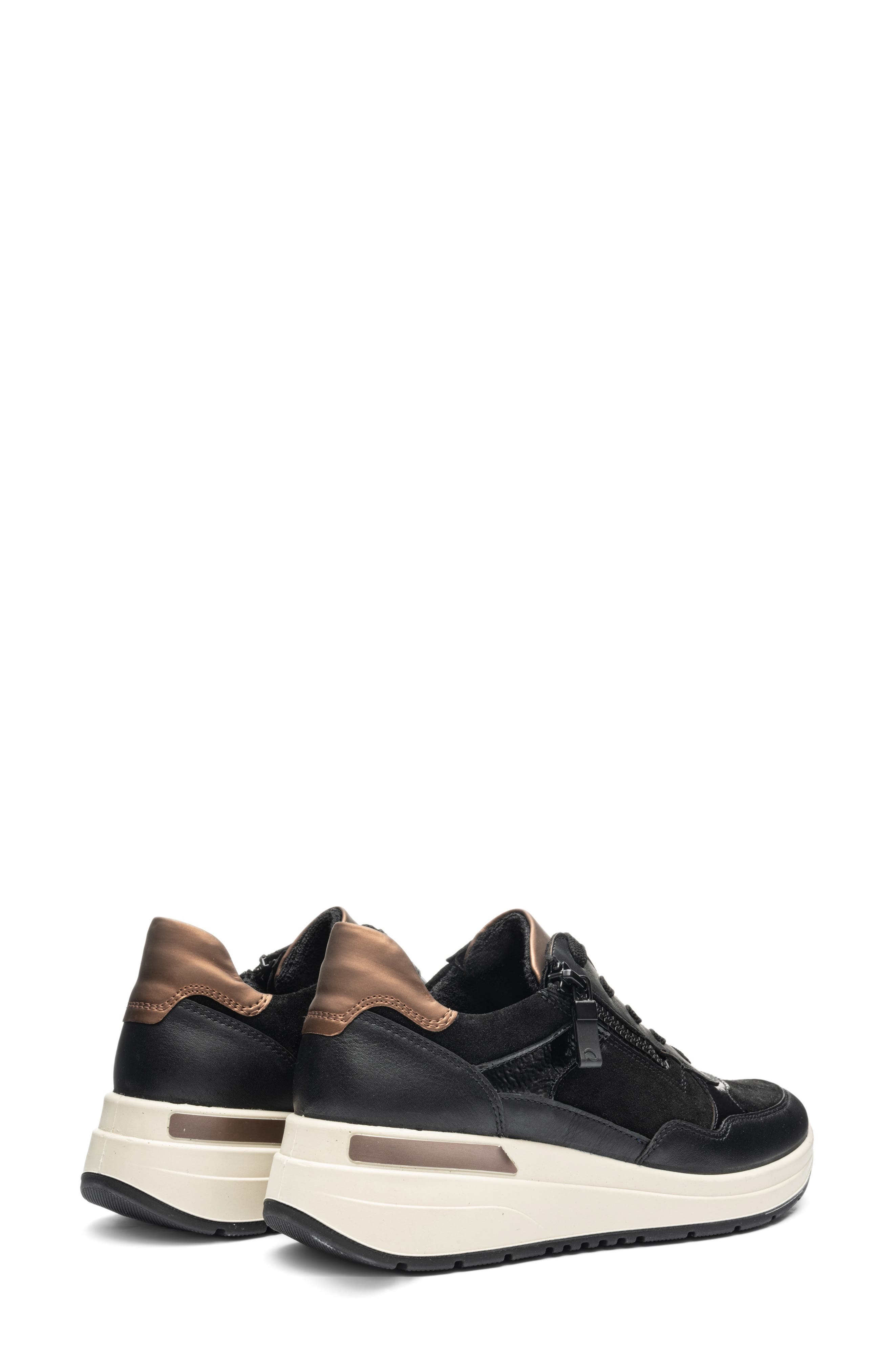 ara Gardenia Sneaker, Alternate, color, Black/Nuts
