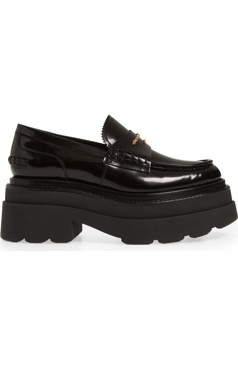 Alexander Wang Carter Platform Lug Sole Loafer, Alternate, color,