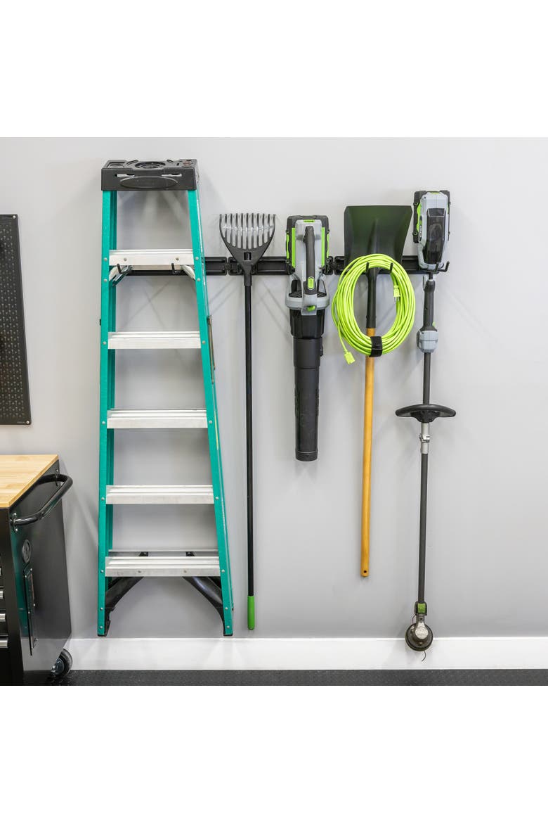 48" Modular Multi-Use Adjustable Garage Organizer - Holds 450 lbs, Alternate, color, Black