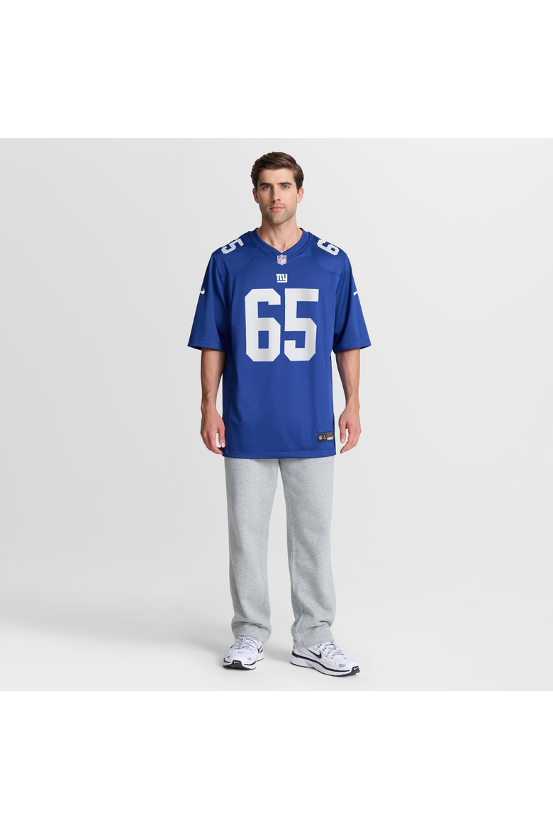 Men's Nike Francis Mauigoa Royal New York Giants 2026 NFL Draft First Round Pick No. 10 Team Game Jersey, Alternate, color, Royal