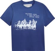 ONE OF THESE DAYS Return Again Cotton Graphic T-Shirt