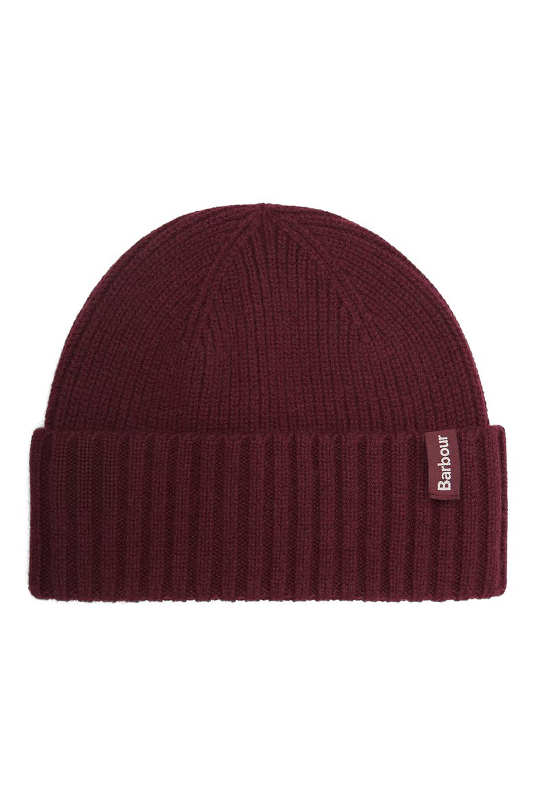 Danforth Wool & Cashmere Beanie, Main, color, WINE