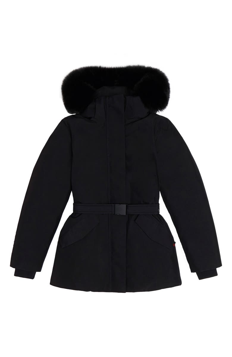 Woolrich Holly Arctic Down Waterproof Parka with Genuine Fox Fur Trim, Alternate, color,