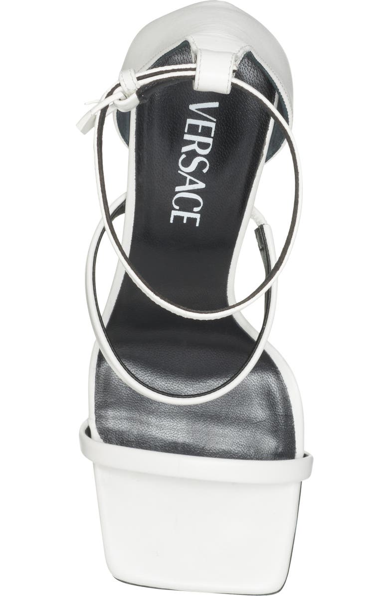 Versace Ankle Strap Sandal, Alternate, color,