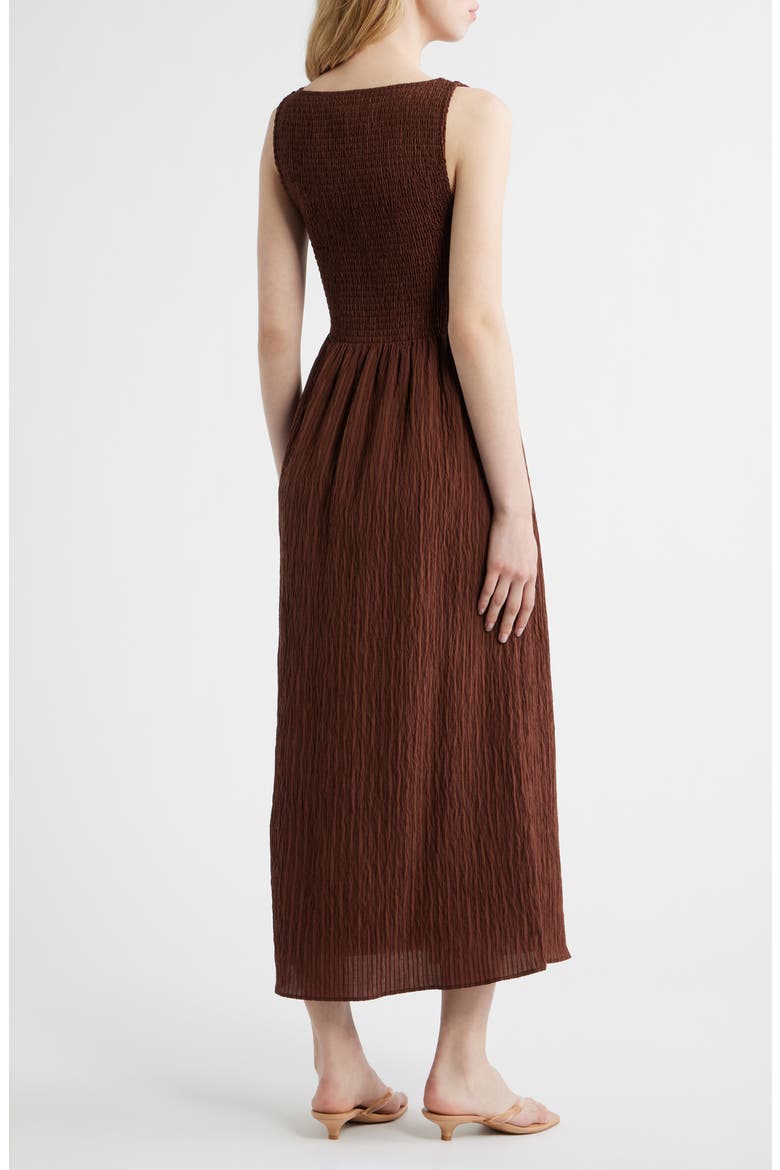 The Cosima Nap® Midi Dress, Alternate, color, CHOCOLATE