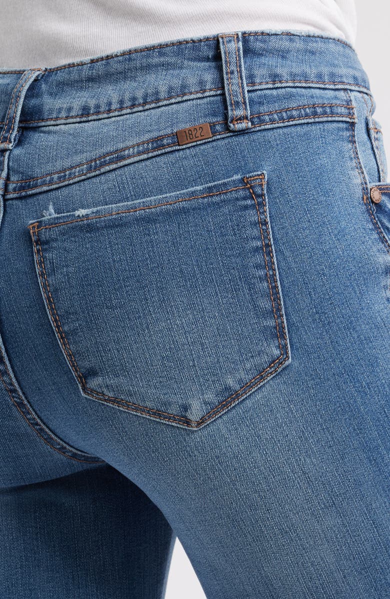 1822 Denim Cuffed Ankle Skinny Jeans, Alternate, color, Isabelle