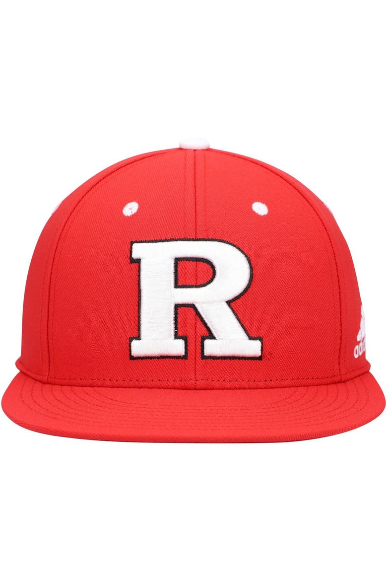Men's adidas Scarlet Rutgers Scarlet Knights On-Field Baseball Fitted Hat, Alternate, color, Scarlet