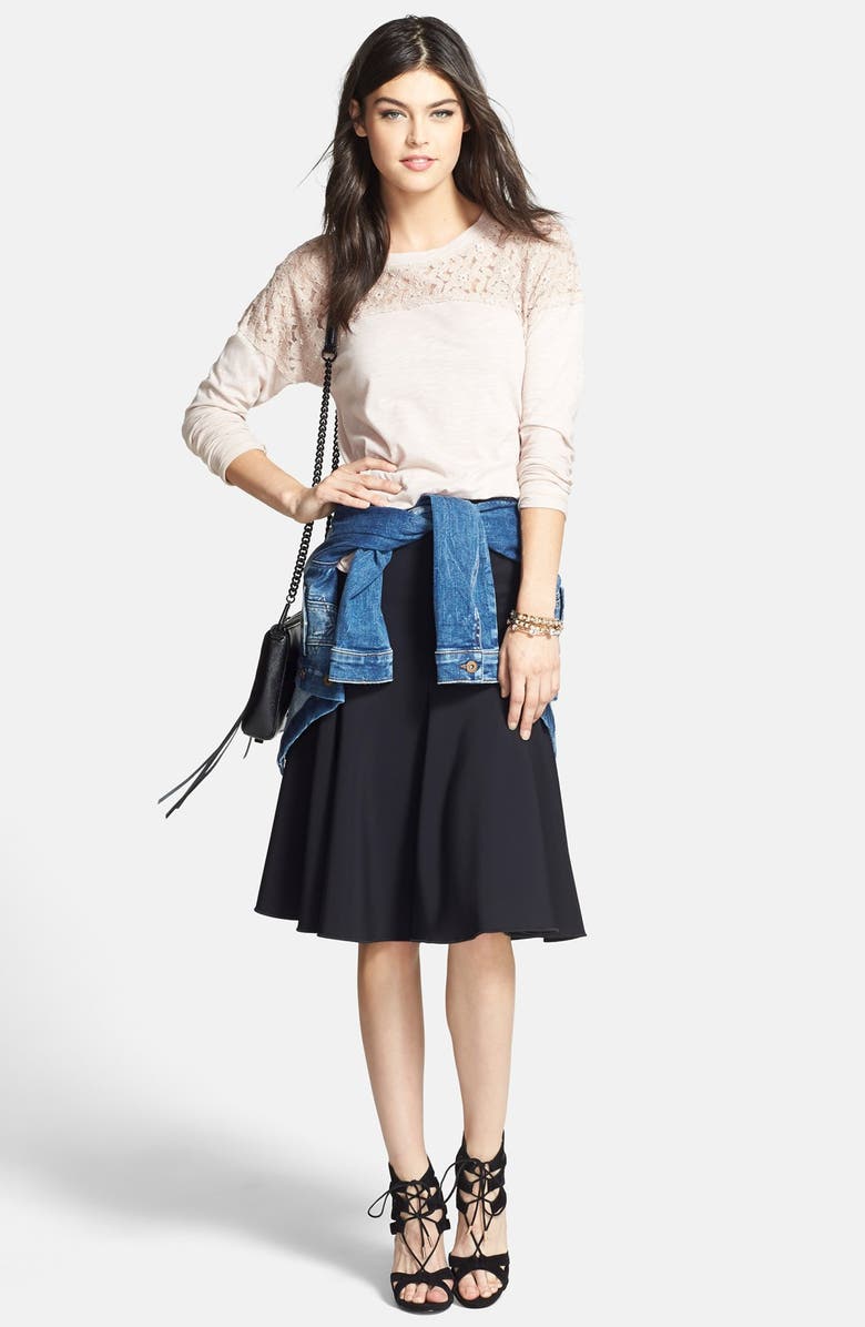 Vince Camuto Trumpet Skirt, Alternate, color, 