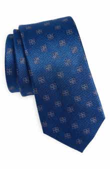 Duchamp Flower Silk Tie